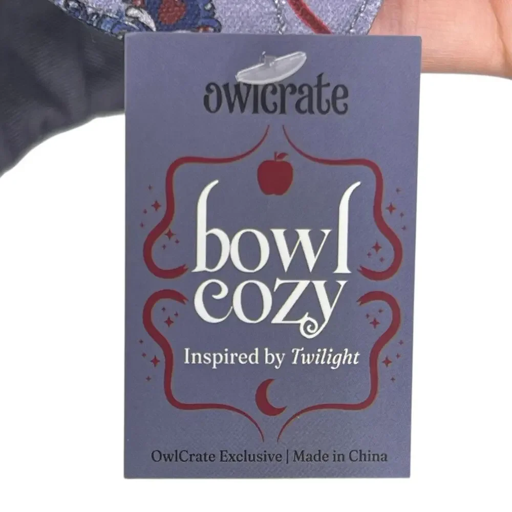 OwlCrate Twilight Bowl Cozy - Stephanie Meyer March 2026 YA Box Exclusive Item